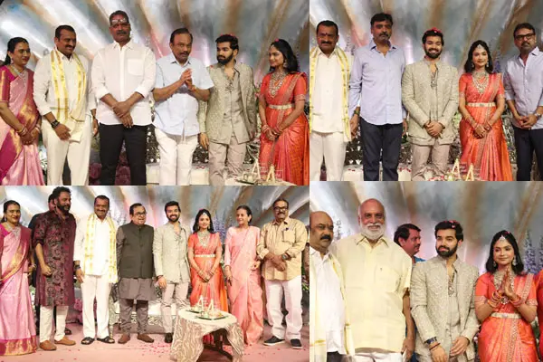 ఫోటోలు : బండ్ల గణేష్ కుమార్తె జనని, సూర్య తేజతో నిశ్చితార్థం – సెట్ 1