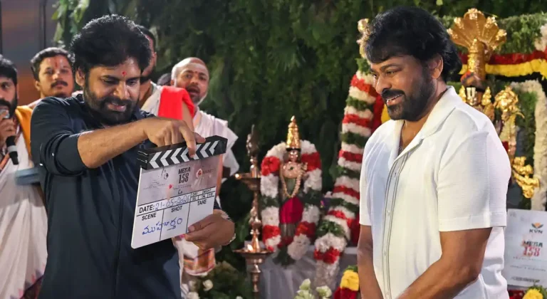 మెగా 158 లాంచ్ : పవన్ రాకపై మెగాస్టార్ ఎమోషనల్ పోస్ట్..!