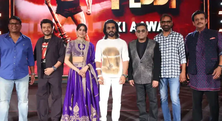ఫోటోలు : రామ్ చరణ్ పాన్ ఇండియా మూవీ ‘పెద్ది కి ఆవాజ్’ ఈవెంట్