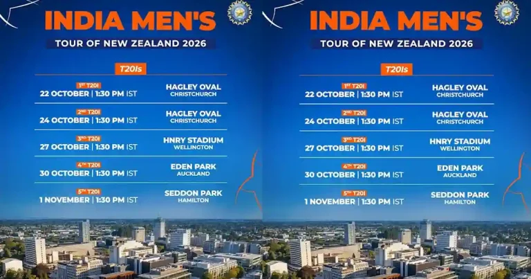 IND vs NZ Schedule: 5 టీ20లు, 5 వన్డేలు, 2 టెస్టులు.. ఏకంగా 12 మ్యాచ్‌లతో కివీస్ గడ్డపై టీమిండియా చారిత్రక పోరు!