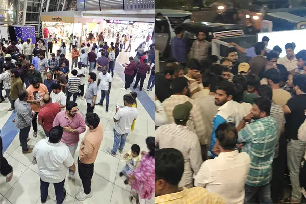 ఫోటోలు : ప్రసాద్స్ మల్టీప్లెక్స్ లో ‘పెద్ది’ స్పెషల్ ప్రీమియర్ షో సందర్భంగా భారీగా వచ్చిన ప్రేక్షకులు
