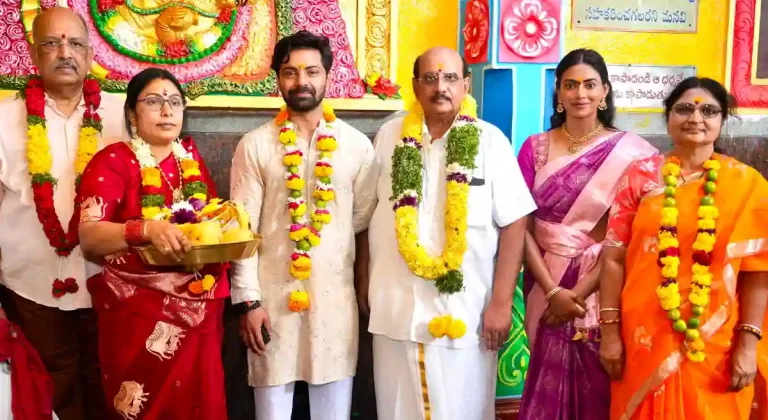 బల్కంపేట ఎల్లమ్మ–పోచమ్మ అమ్మవార్ల ఆశీస్సులతో మొదలైన ‘అగధ’ ప్రమోషన్స్ షురూ