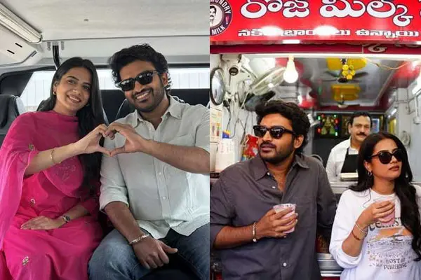 ఫోటోలు : చెన్నై లవ్ స్టోరీ ప్రమోషన్స్ సందర్భంగా కిరణ్ అబ్బవరం మరియు గౌరీ ప్రియ