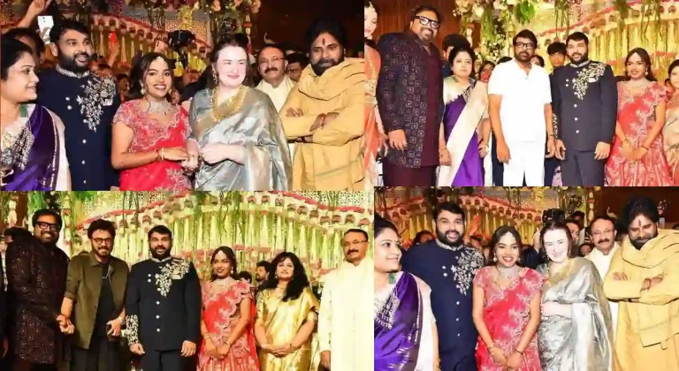 ఫోటోలు: మెహర్ రమేష్ కూతురు కృష్ణ మోహన వివాహ వేడుకలో సినీ తారలు