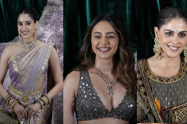 ఫోటోలు: అన్షులా కపూర్ మరియు రోహన్ థక్కర్ వివాహ రిసెప్షన్‌లో ప్రముఖులు