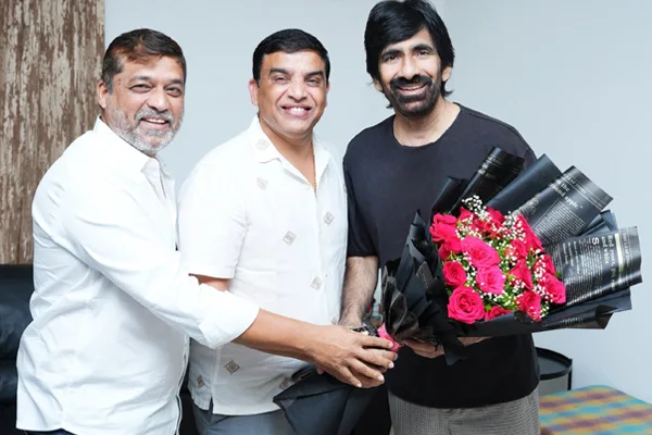 ఫోటోలు : ఇరుముడి సక్సెస్‌పై రవితేజను అభినందించి, SVC 64 చిత్రాన్ని అనౌన్స్ చేసిన దిల్ రాజు, శిరీష్