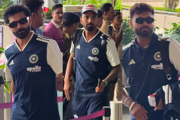 ఫొటోలు : రాబోయే సిరీస్ కోసం శ్రీలంకకు బయలుదేరిన టీమిండియా