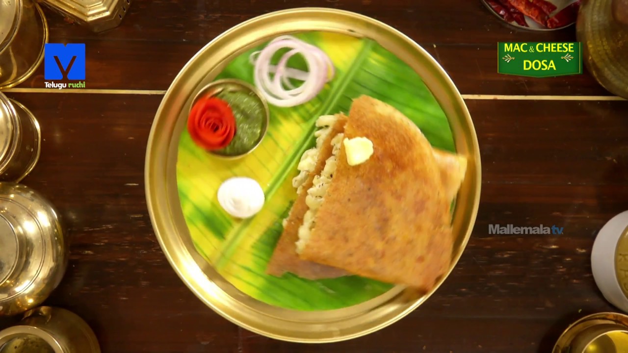 Mac and Cheese Dosa Recipe Making Latest Telugu Movie Videos