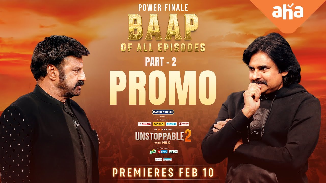 Video : Unstoppable with NBK Pawan Kalyan episode Part 2 promo Video : Unstoppable with NBK Pawan Kalyan episode Part 2 promo